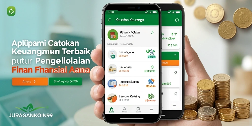 Tampilan antarmuka JURAGANKOIN99 dengan fitur Catatan Keuangan yang intuitif.