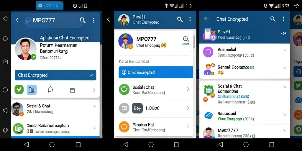 Antarmuka MPO777 yang sederhana dan aman untuk chatting.