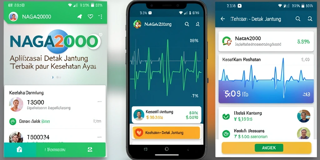 Tampilan antarmuka NAGA2000 yang menarik dan informatif.