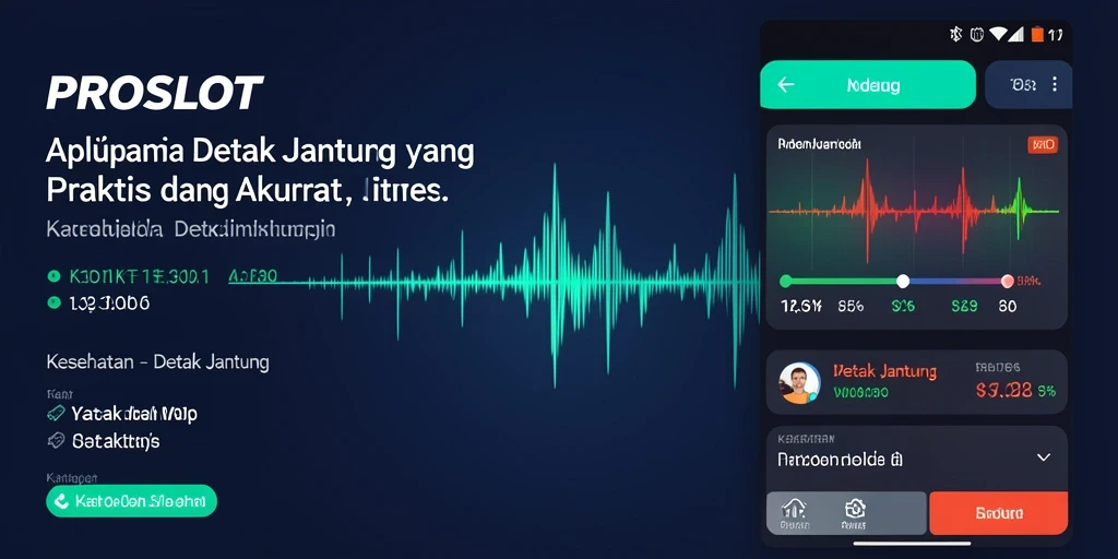 Tampilan antarmuka PROSLOT yang menawan dan informatif.