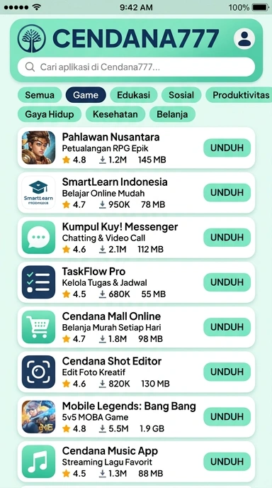 cendana777 | Indeks Aplikasi Populer dan Kanal Uji Terbaik