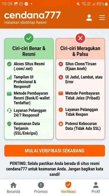 Kanal Resmi Cendana777 untuk Pengguna Android